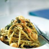 PASTA w/SPINACH, RICOTTA & MACADAMIA SAUCE